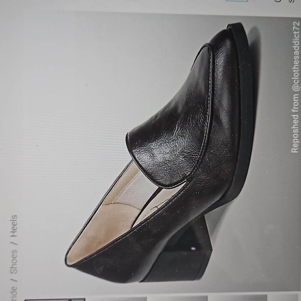 Business Casual Life Stride Devyn Slip-on Pumps Size 6.5M Dark Chocolate
